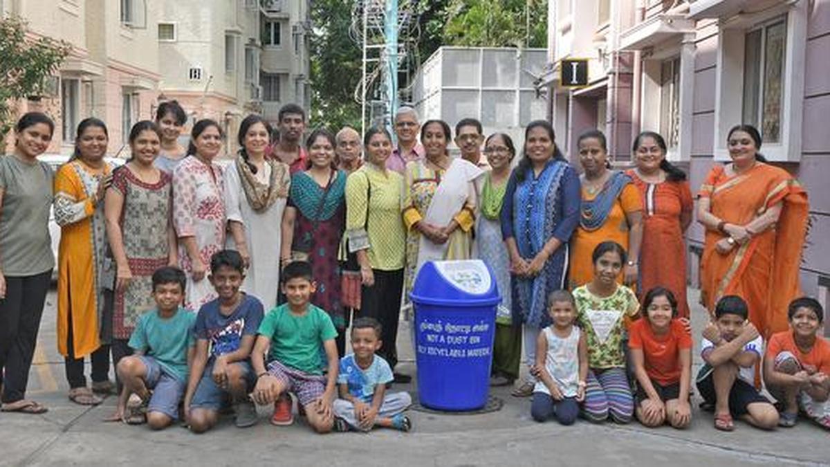 ‘Swachh Bharat’ award to a gated community in Alwarpet The Hindu