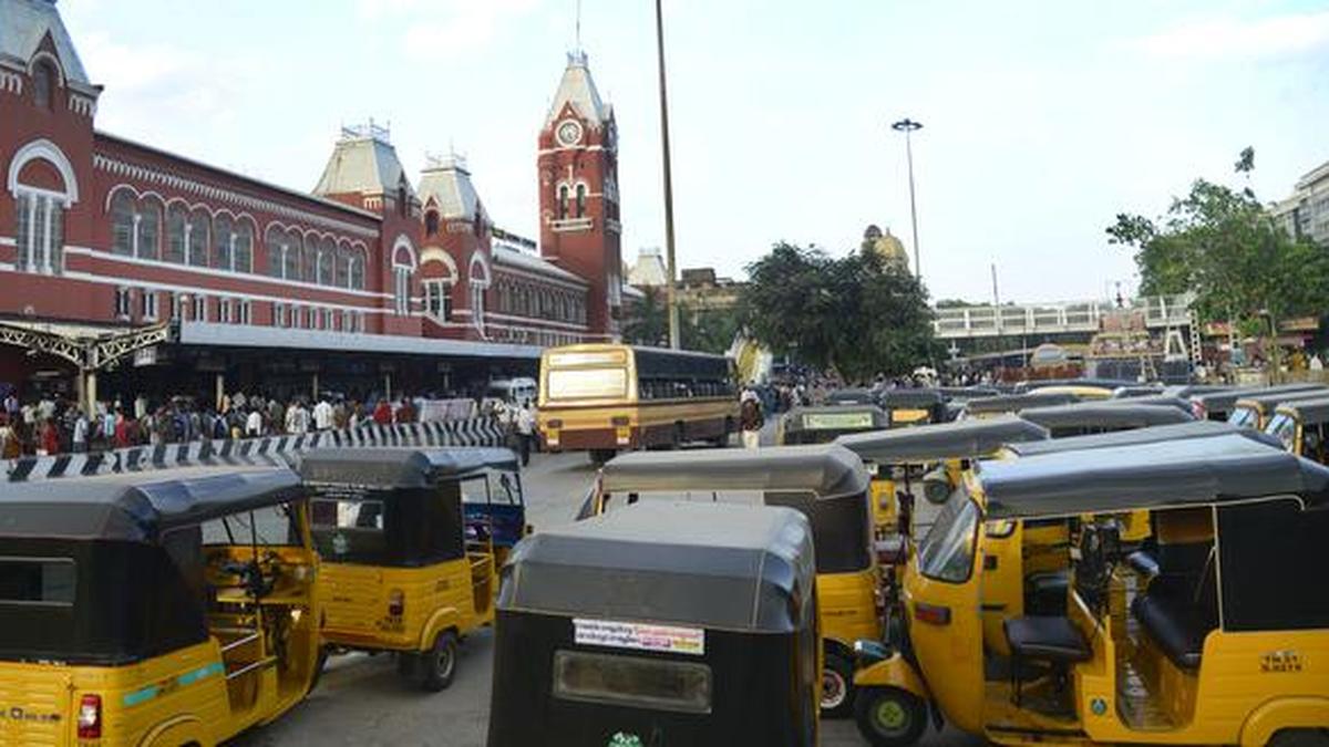 Prepaid auto services activated from Central and Egmore railway