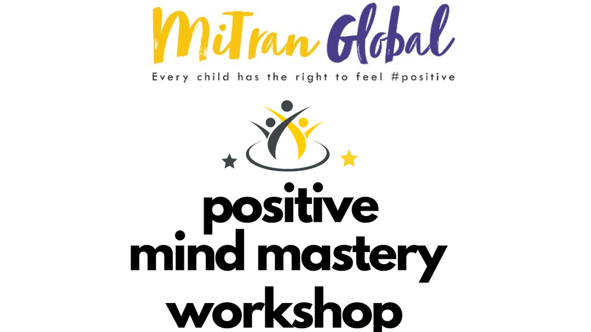 Positive Mind Mastery workshop to be held on January 4 and 5