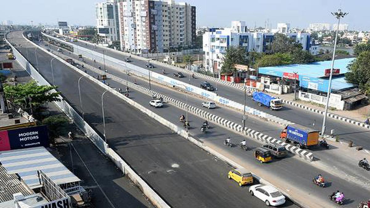 Retteri, Medavakkam flyovers ready for traffic - The Hindu