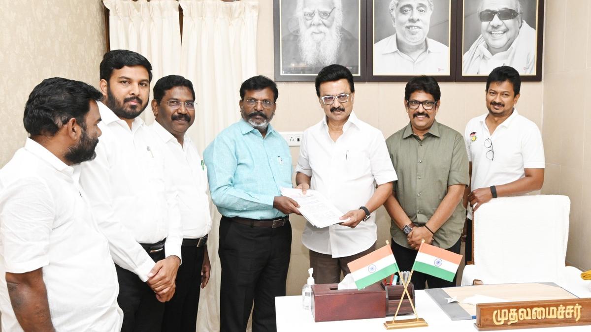 Thirumavalavan, VCK MLAs call on Chief Minister M.K. Stalin