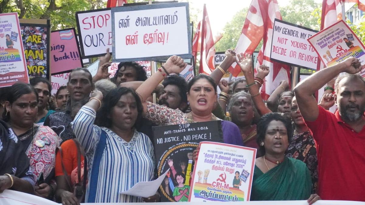 Transgender persons hold protests demanding withdrawal of amendment to Transgender Bill