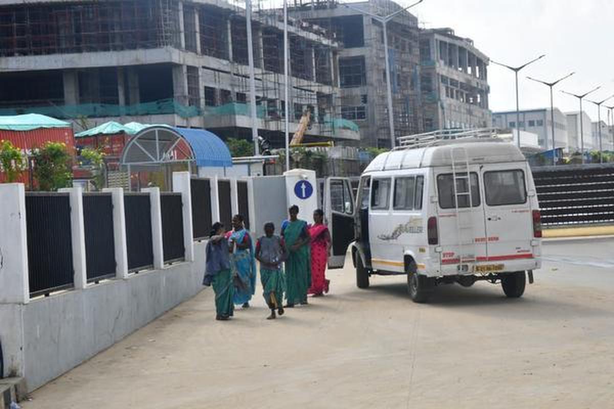 Foxconn Sriperumbudur plant reopens with 100 workers The Hindu