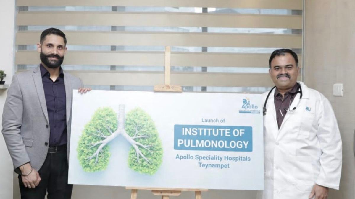 Apollo Hospitals launches centre for respiratory care in Teynampet