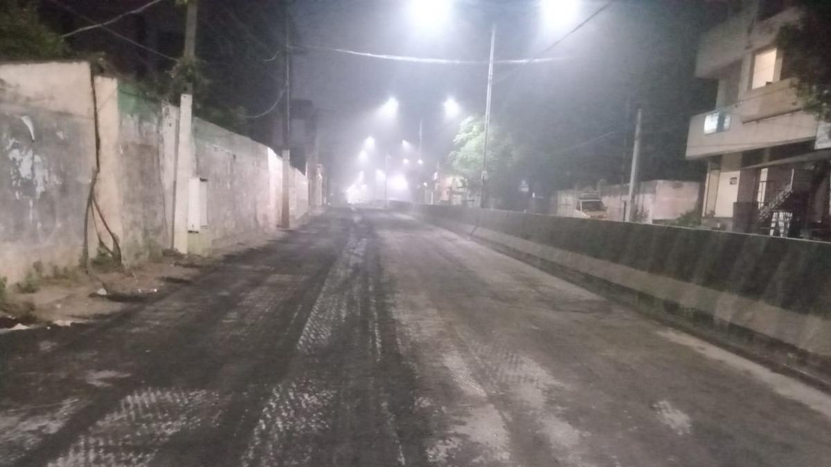 Highways begins cold-milling of several roads in the city