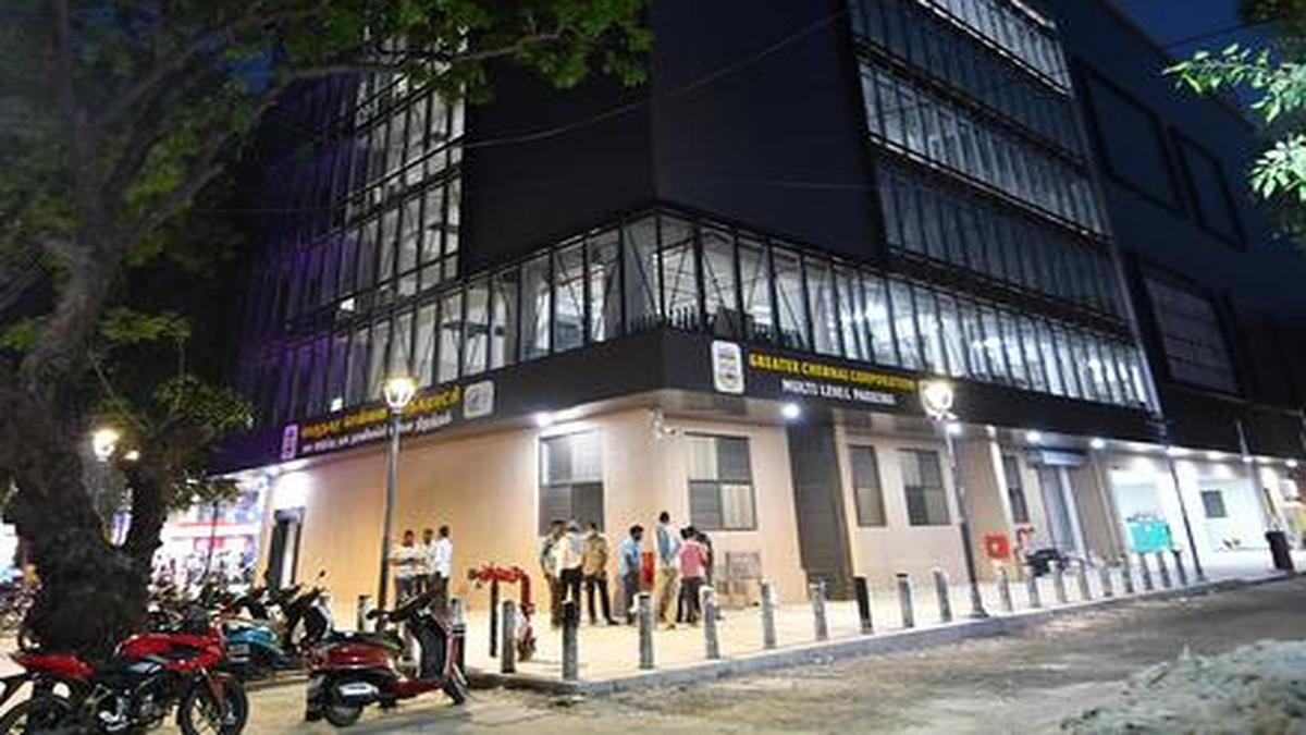 T. Nagar multilevel parking facility to open this month The Hindu