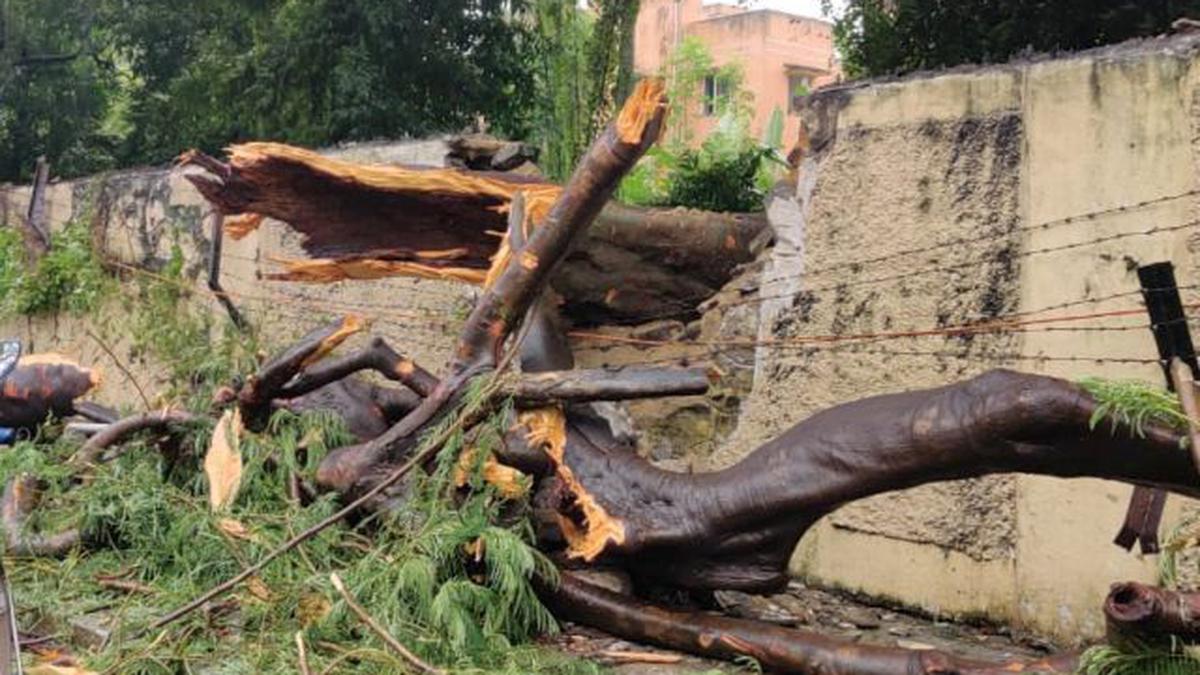 Depression triggers severe rains over Chennai