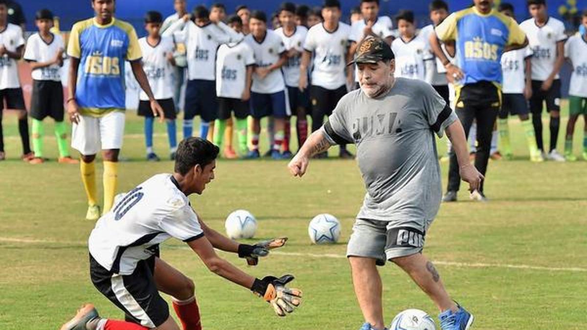 Stadium in Bengal’s Barasat named after Maradona The Hindu