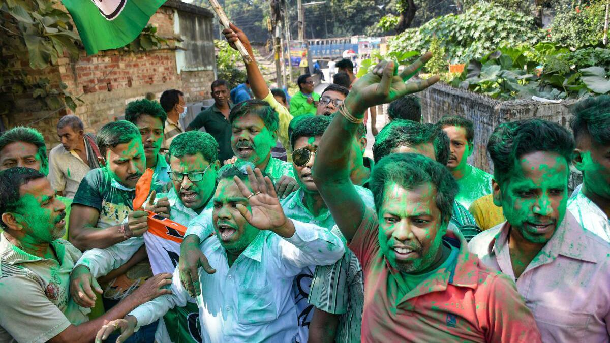 Bypoll results updates | BJP wins big in Assam, TMC sweeps all four in West Bengal