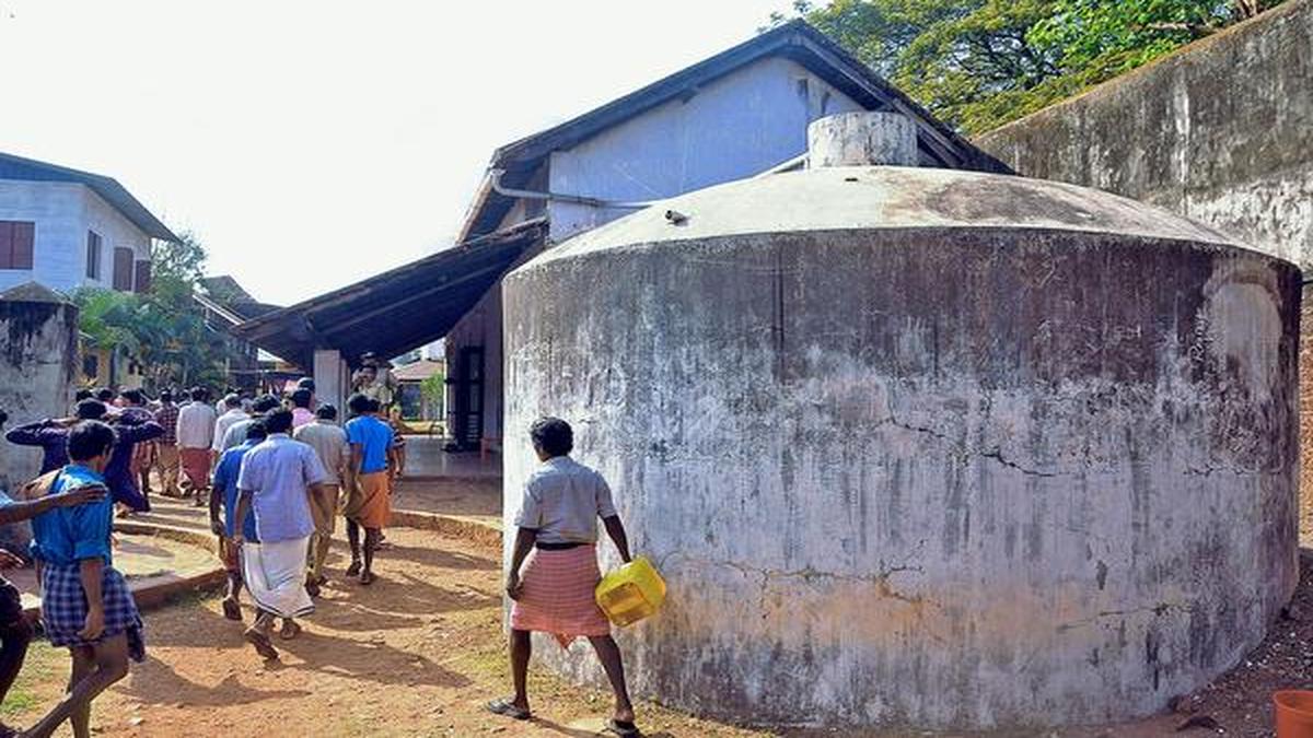 Rainwater harvesting systems in state of neglect The Hindu