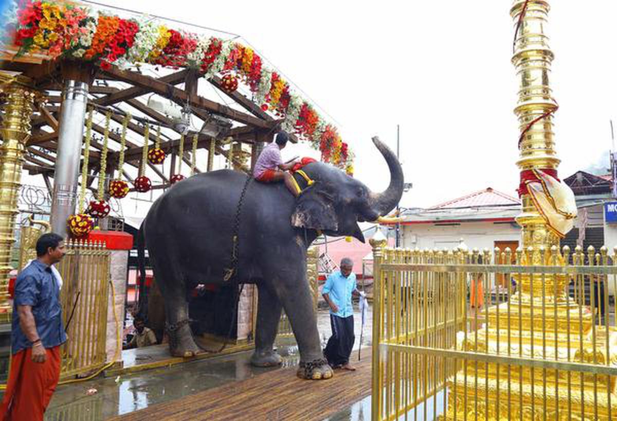 Sabarimala temple fete from today - The Hindu