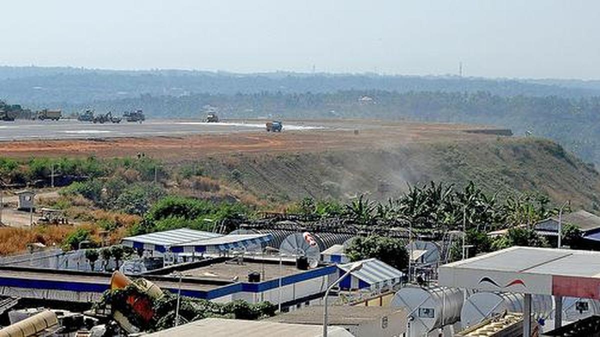 Calicut airport’s tabletop runway proves its prowess The Hindu