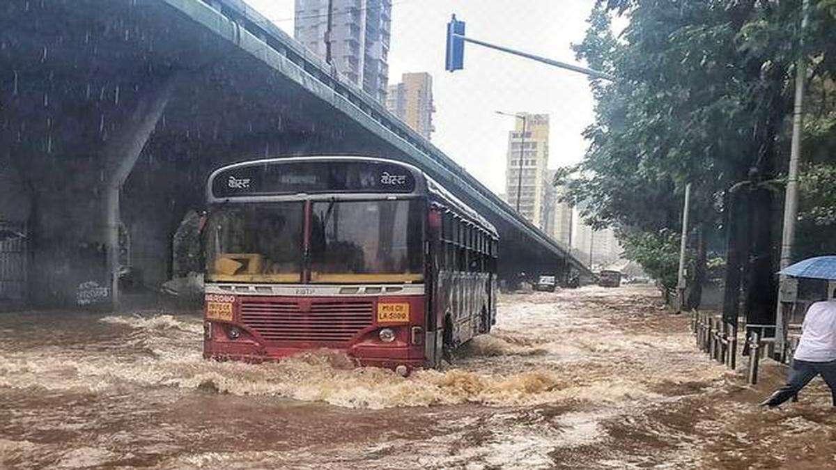 Heavy Rainfall Brings Mumbai To A Standstill, Once Again - The Hindu