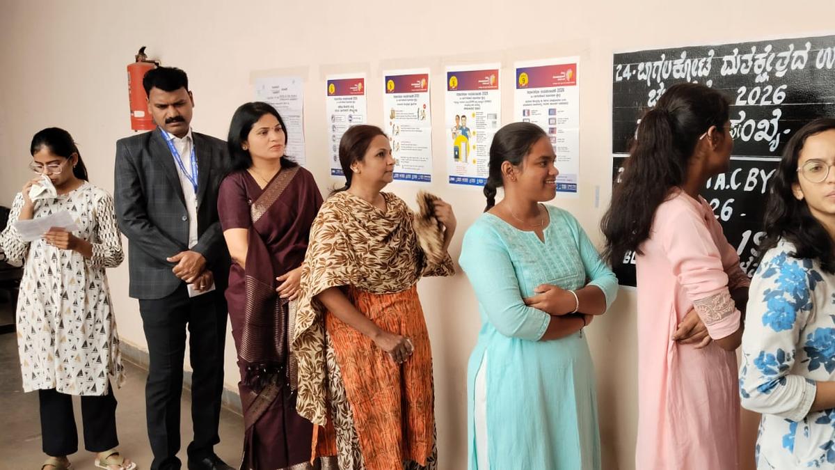 Karnataka bypolls: Voting delayed by a few minutes in two booths in Bagalkot Assembly constituency on April 9