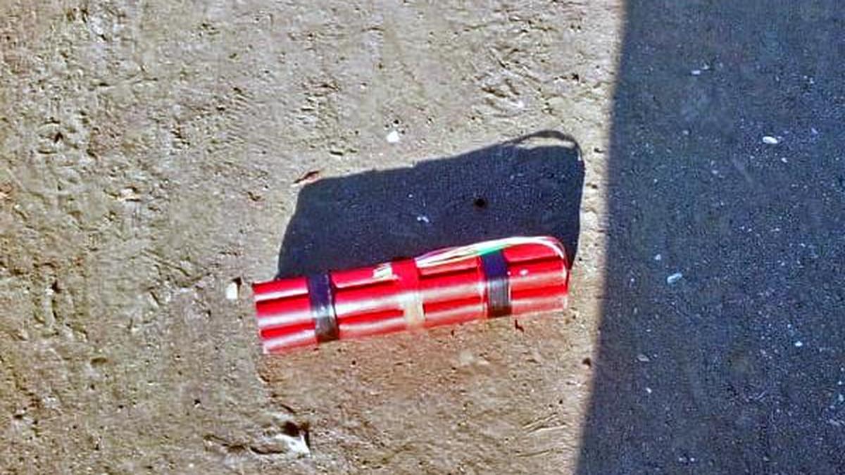 Dummy bomb found at Gorai ground The Hindu