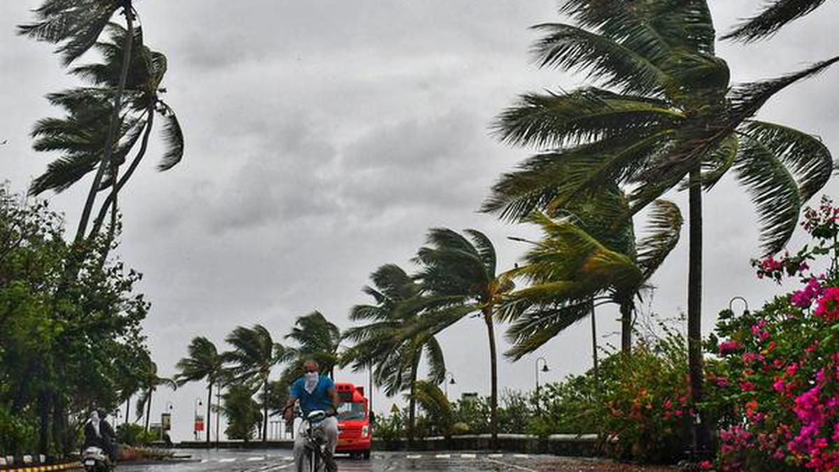 Cyclone Nisarga lands, but Mumbai catches a break - The Hindu