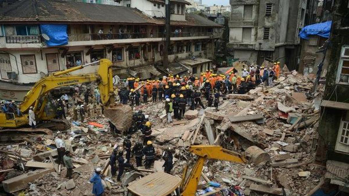 Mumbai building collapse death toll rises to 34 - The Hindu