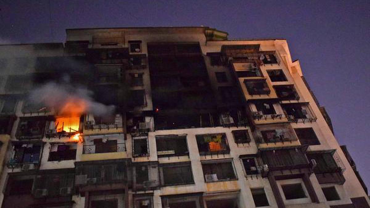 One dies, another man hospitalised after fire in Mumbai highrise