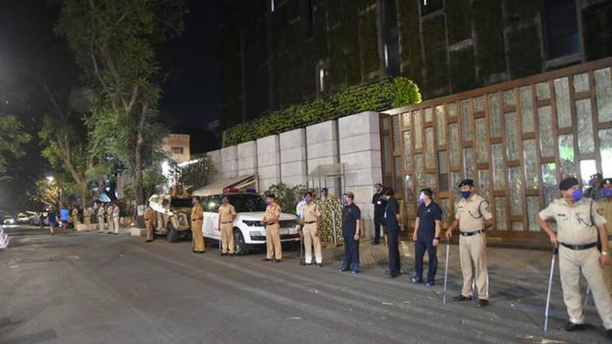 Car with explosive substance found near Mukesh Ambani house - The Hindu