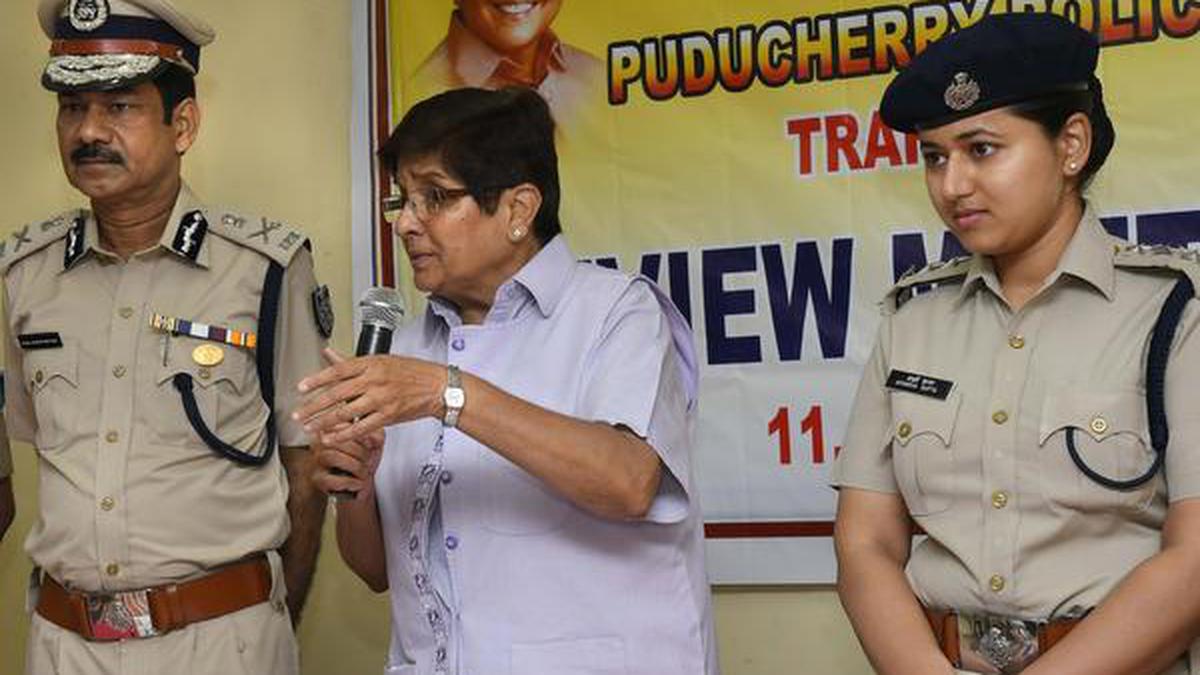 Use technology, Bedi tells traffic police - The Hindu