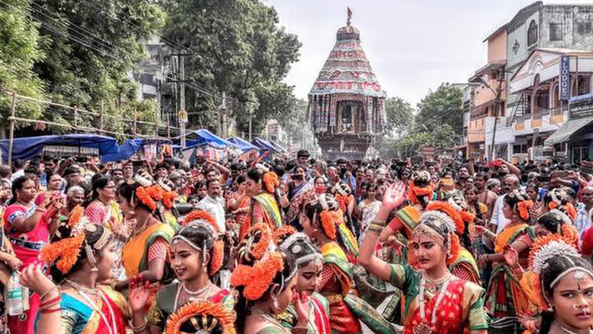 Thousands participate in Chidambaram car festival The Hindu