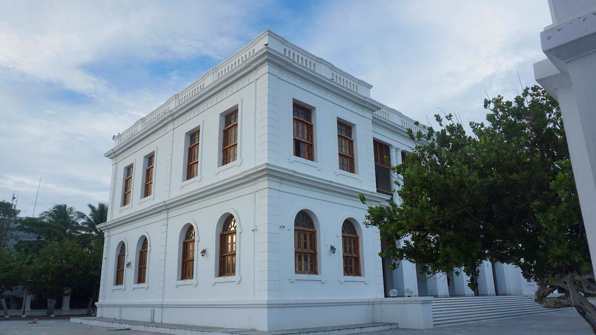 Rebuilt Mairie in Puducherry still lying unused