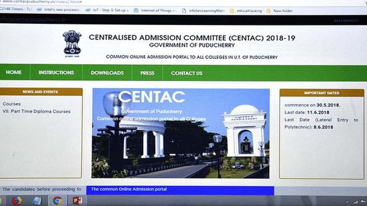 Centac announces list for UG medical courses The Hindu