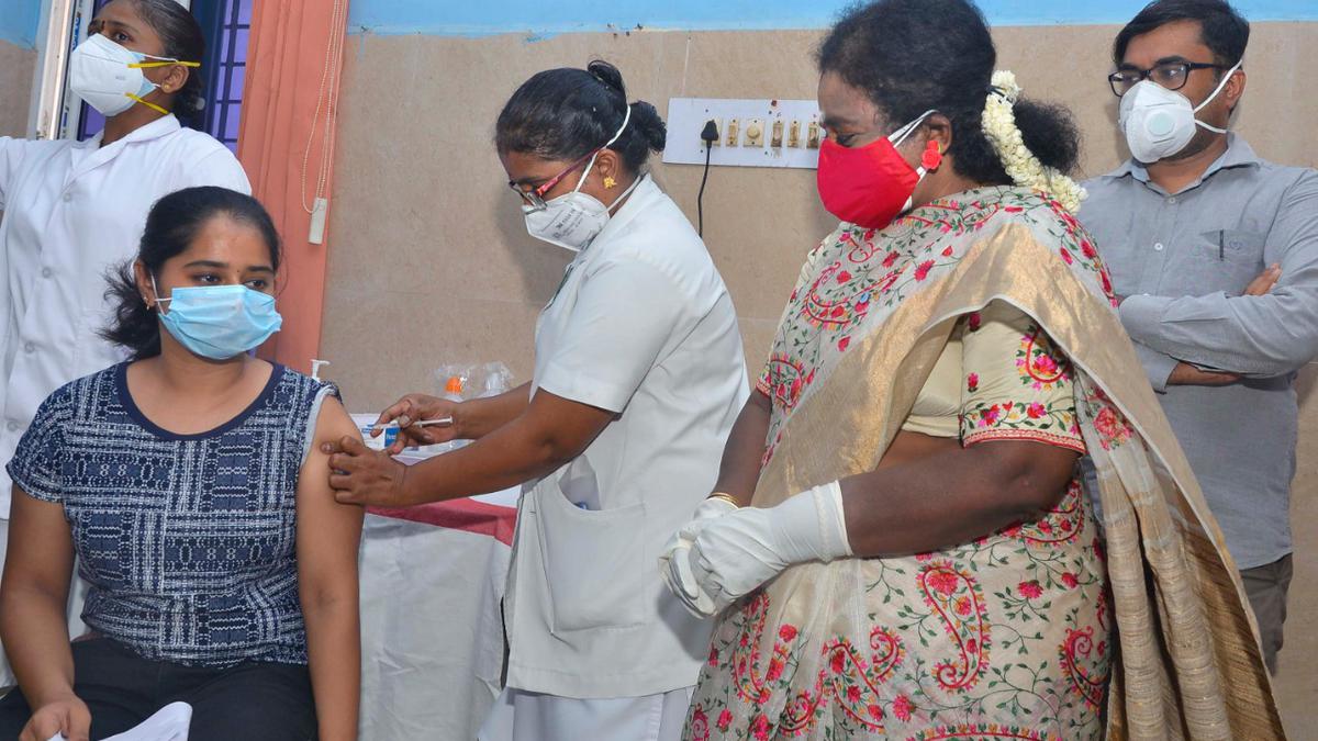 Puducherry launches vaccination for 18-44 age group﻿