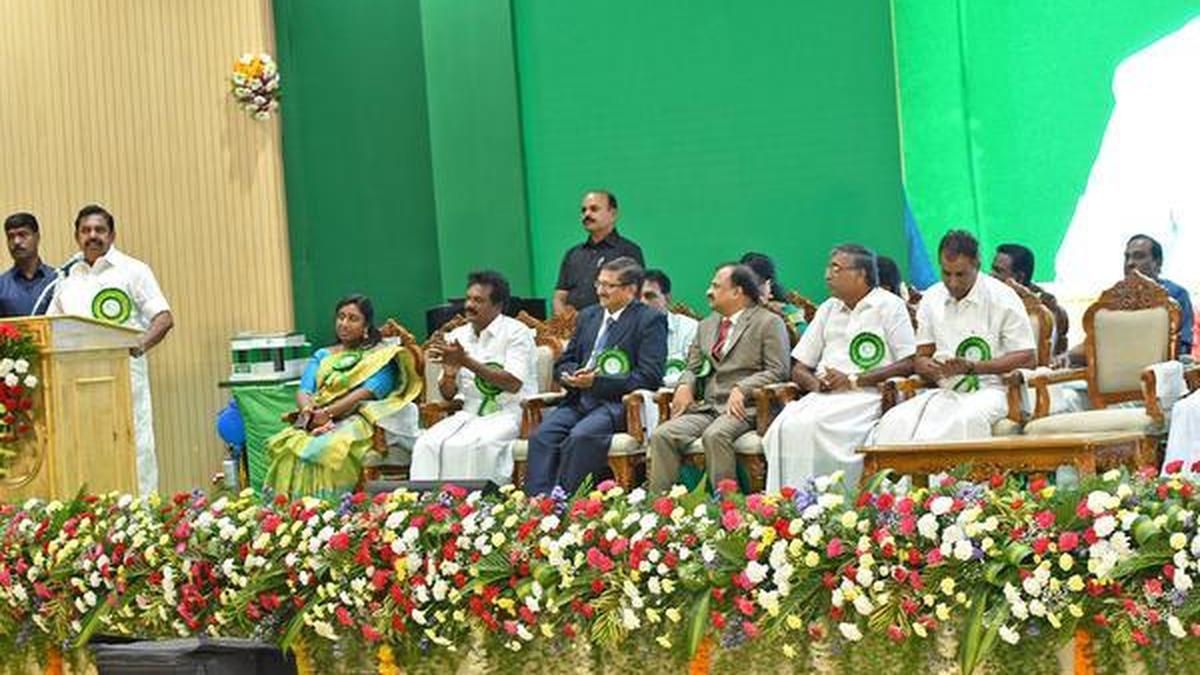 CM inaugurates government law college in Villupuram The Hindu