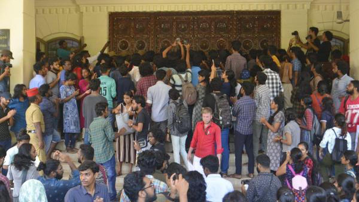 Pondicherry University Students Begin Indefinite Protest Against Fee ...