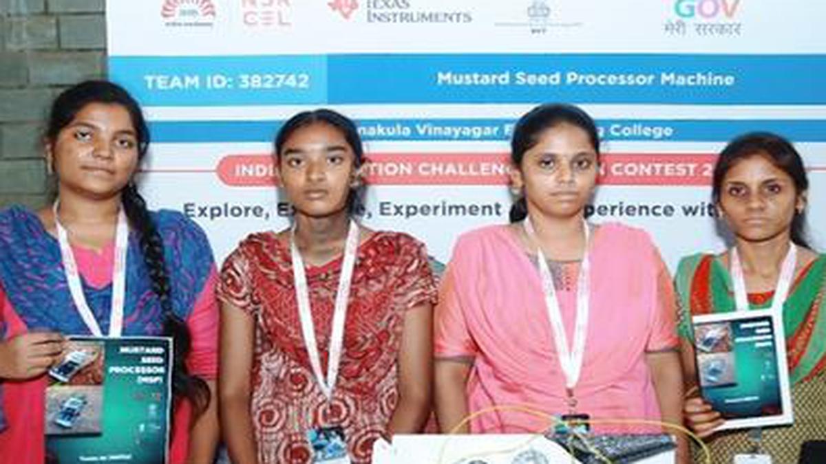 Puducherry Students Win Acclaim At Innovation Contest - The Hindu