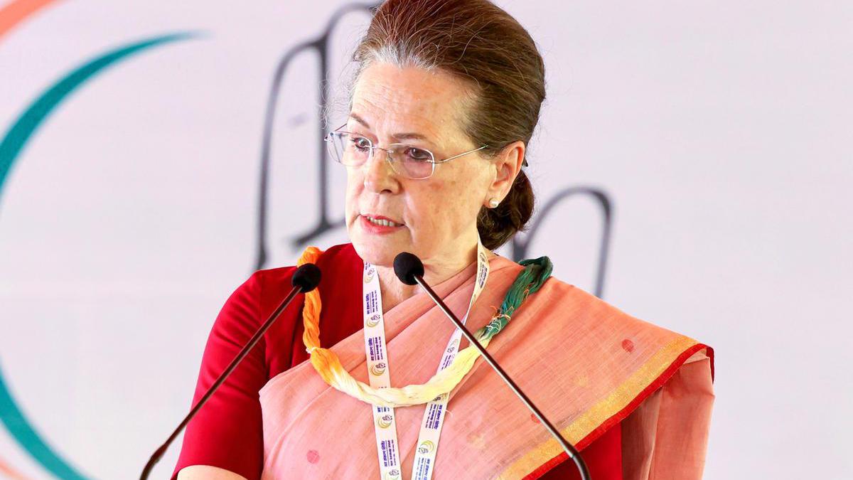 ‘PM Modi and BJP have captured every institution’, says Sonia Gandhi at Congress plenary session