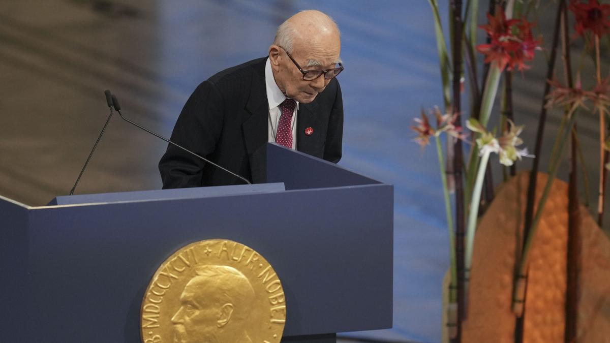 Nobel Peace Prize winner Hidankyo calls for a world without nuclear weapons