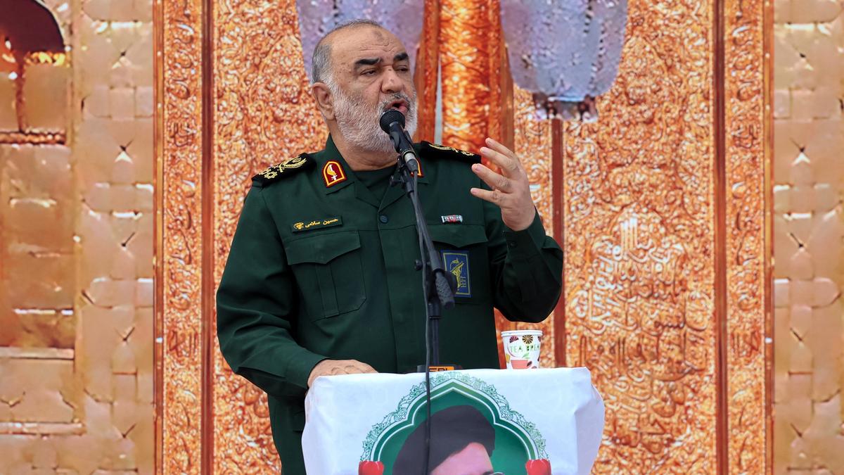 Israeli strikes kill Iran’s Revolutionary Guard leader Gen Hossein Salami