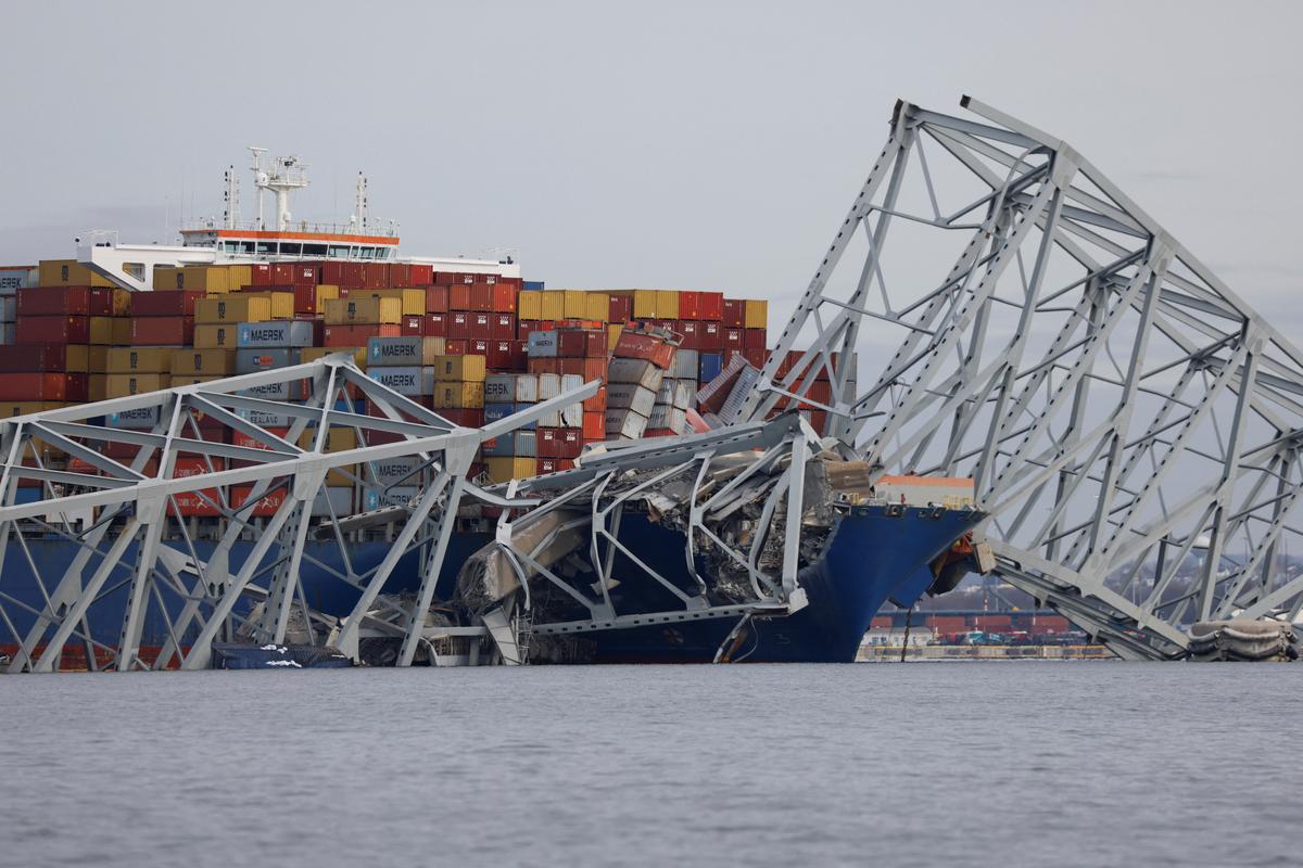 So much for DEI: Crew of cargo ship that lost power and collided with ...