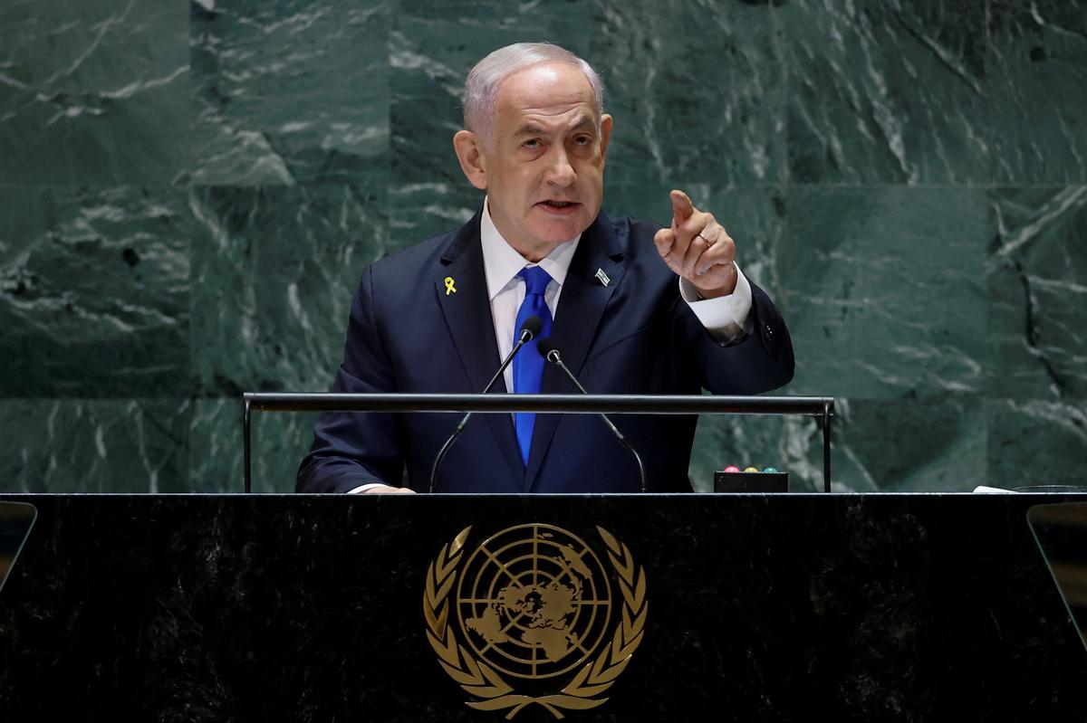 Israel PM Benjamin Netanyahu warns Iran that Israel can strike anywhere -  The Hindu