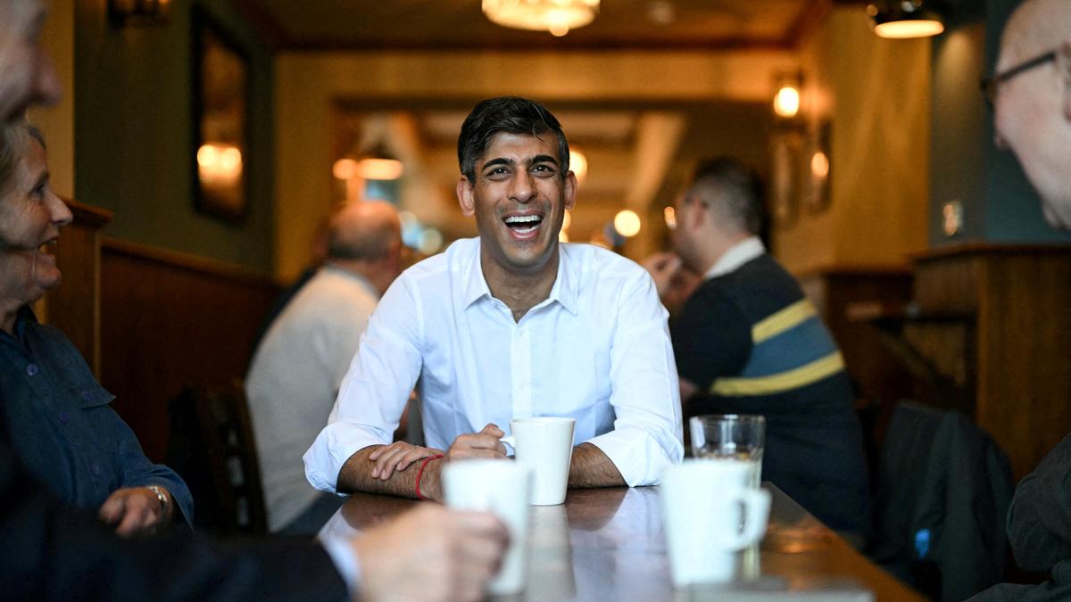 British Prime Minister Rishi Sunak takes time away amid mass exodus of MPs