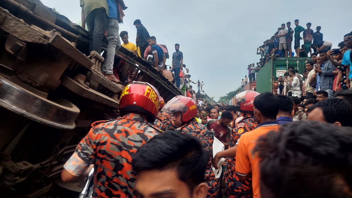 20 killed, several injured in collision between two trains in Bangladesh