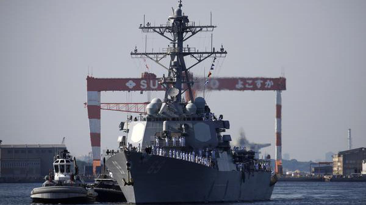 U.S. warship transits Taiwan Strait after Biden-Xi summit