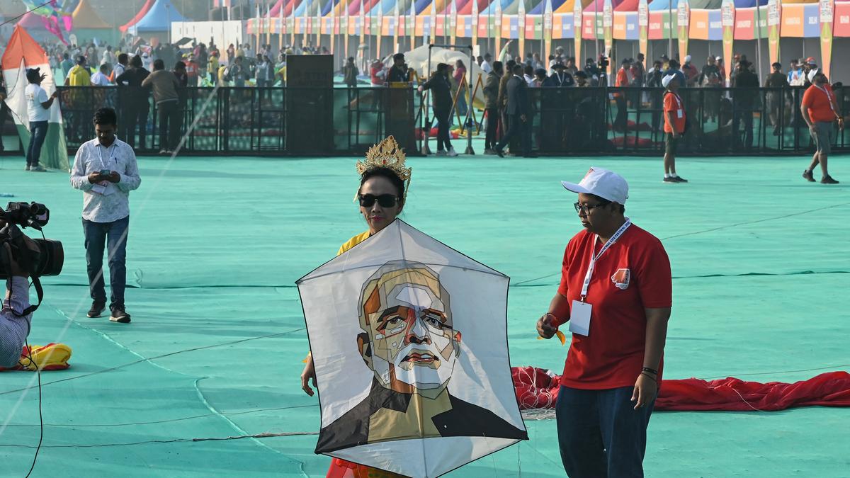 German Chancellor in India LIVE: Friedrich Merz, PM Modi attend International Kite Festival