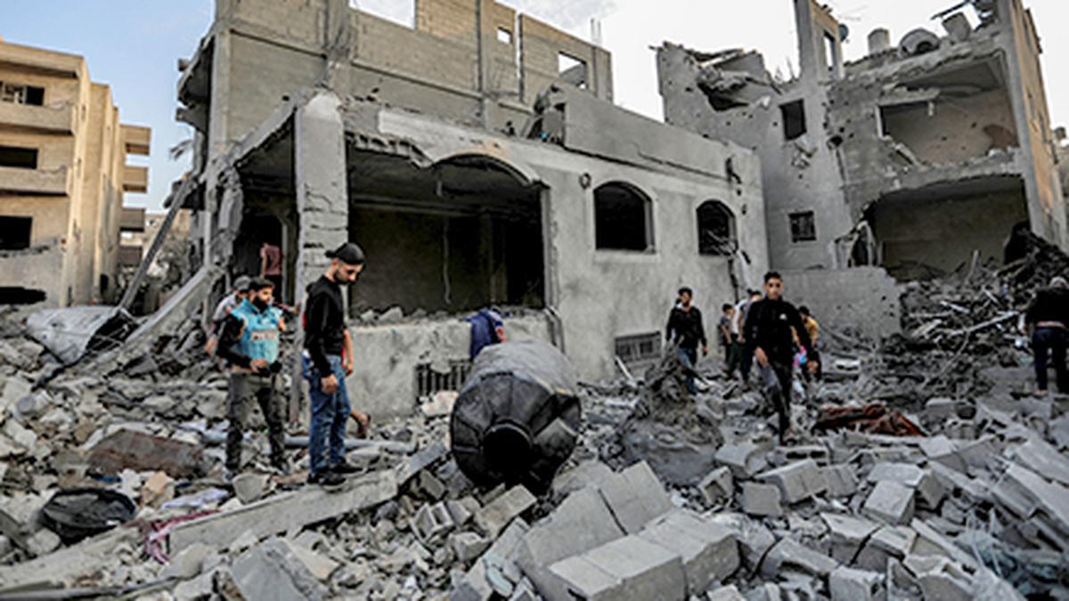 Israel-Hamas war | Gaza’s embattled main hospital buries patients in ...