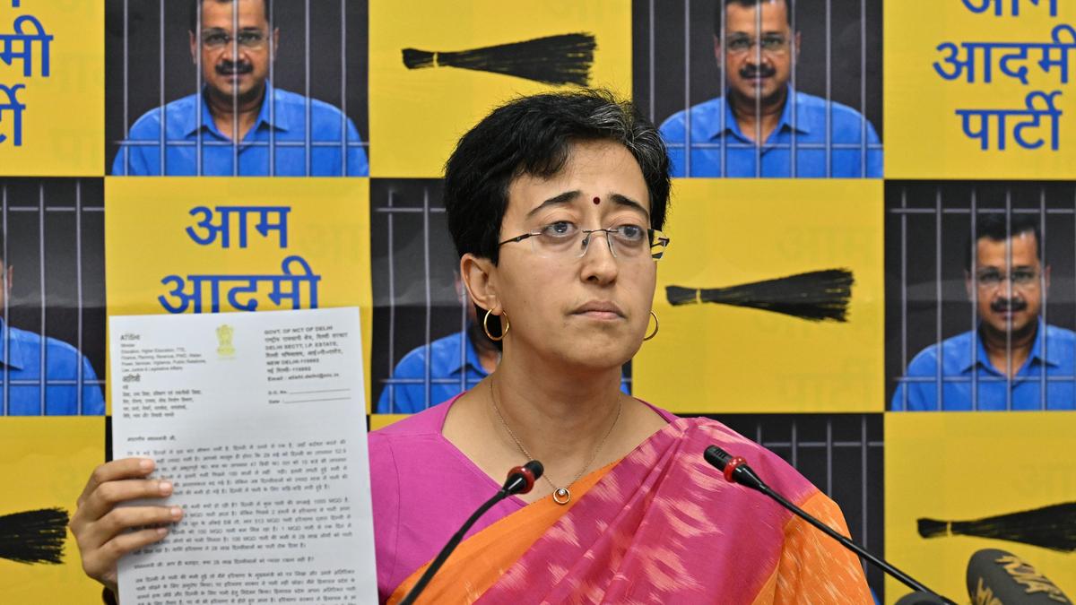Delhi water crisis: Atishi writes to PM Modi, says she will go on an indefinite fast from June 21 if situation not resolved