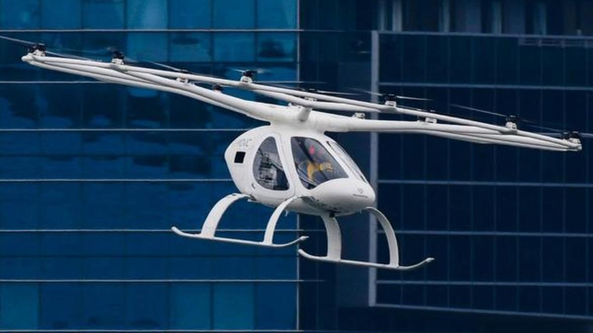 Hovertaxi whizzes over Singapore, firm eyes Asian push The Hindu