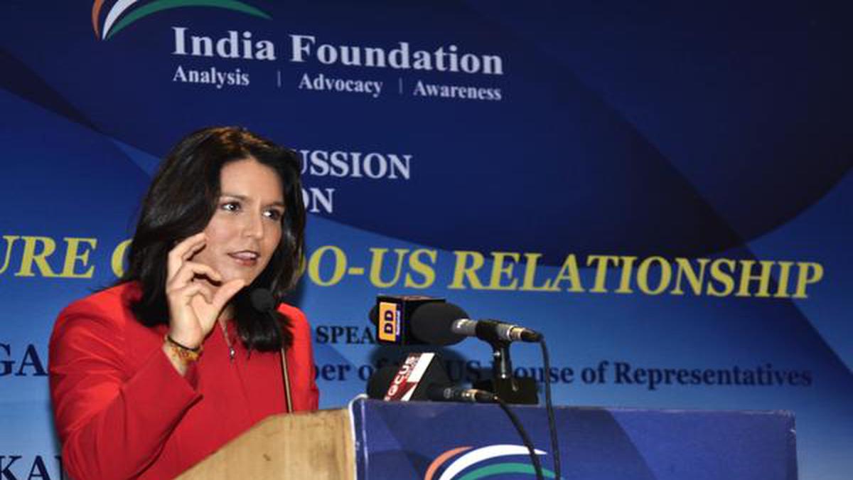 Tulsi Gabbard Apologizes For Her Past Statement On Lgbtq The Hindu