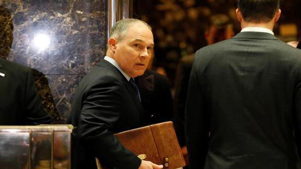 Trump Picks Climate Change Sceptic Scott Pruitt To Lead EPA - The Hindu