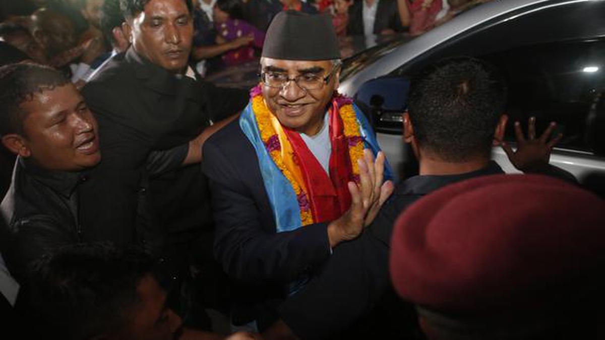 Sher Bahardur Deuba sworn in as the new PM of Nepal