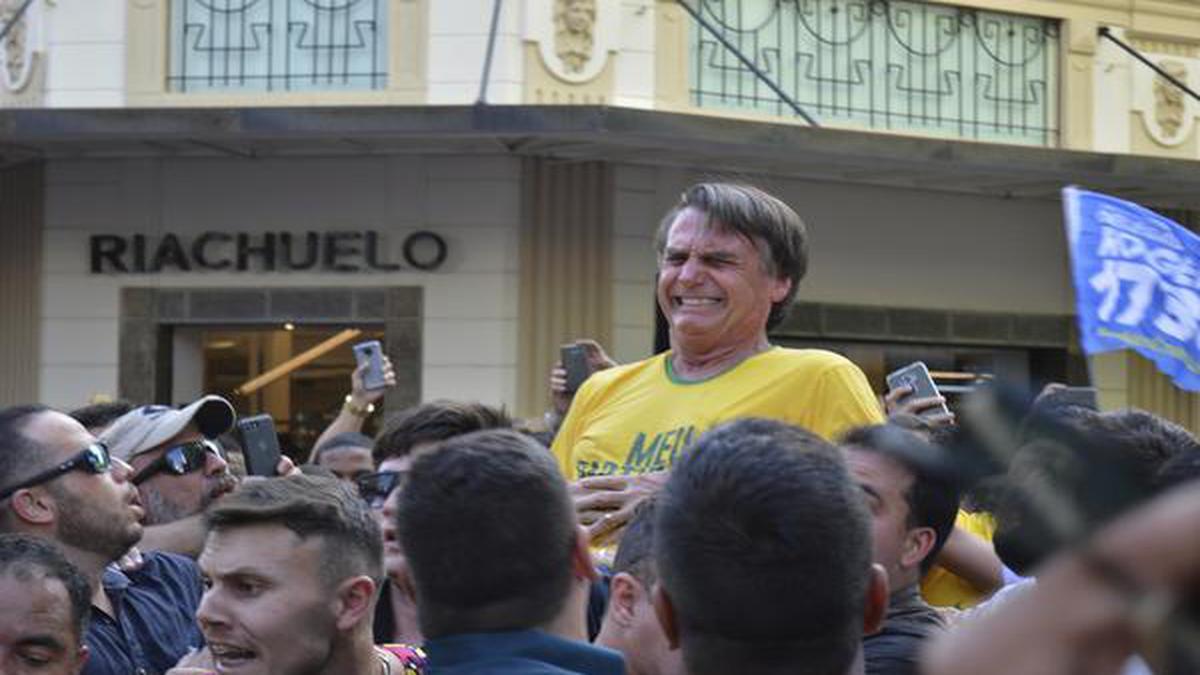 Brazilian presidential candidate Jair Bolsonaro stabbed during campaign