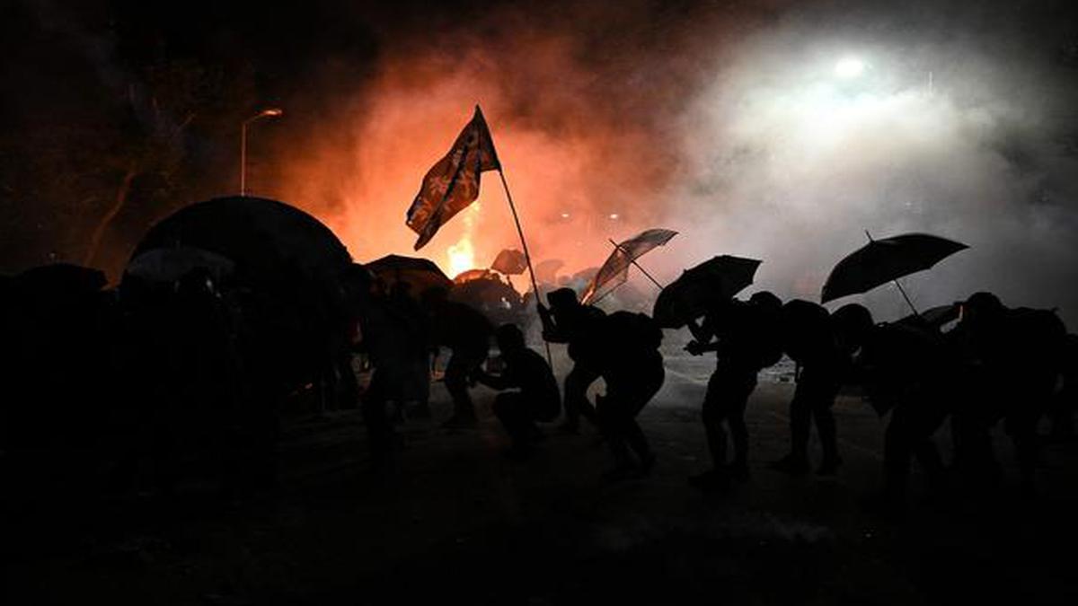 Violence brings Hong Kong to 'brink of total breakdown'