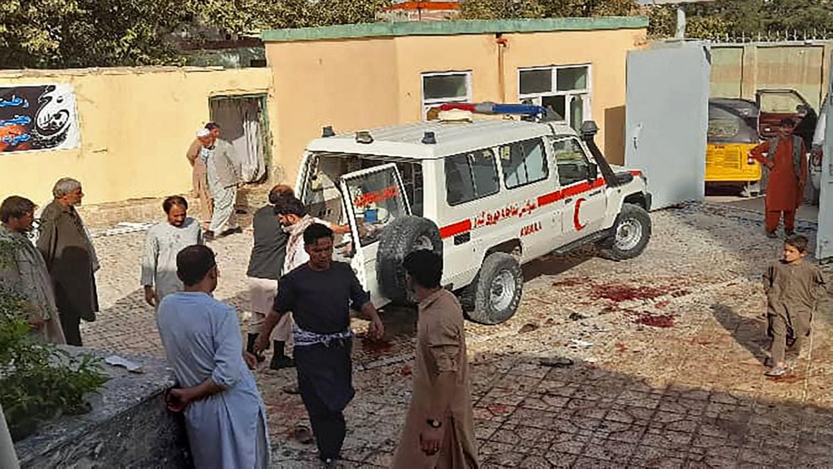 Suicide bomber kills at least 55 at Afghanistan mosque