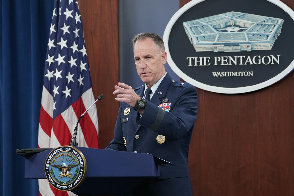 Pentagon says can’t confirm Russian missiles struck inside Poland